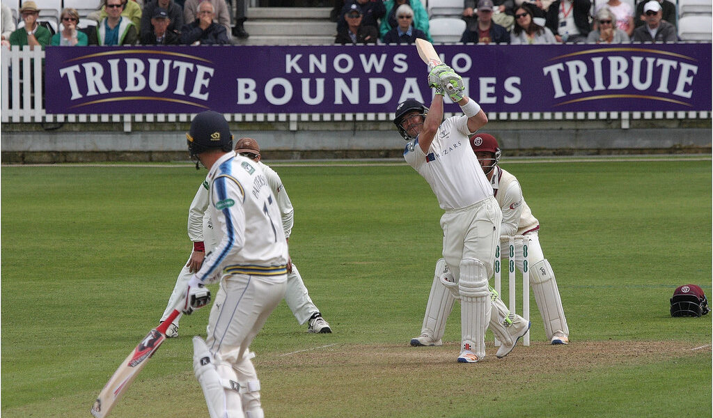 Jamie Overton bowling fast